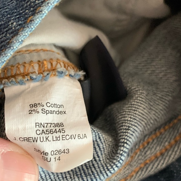 J Crew mid rise skinny jeans 28/6 j crew - Picture 8 of 8